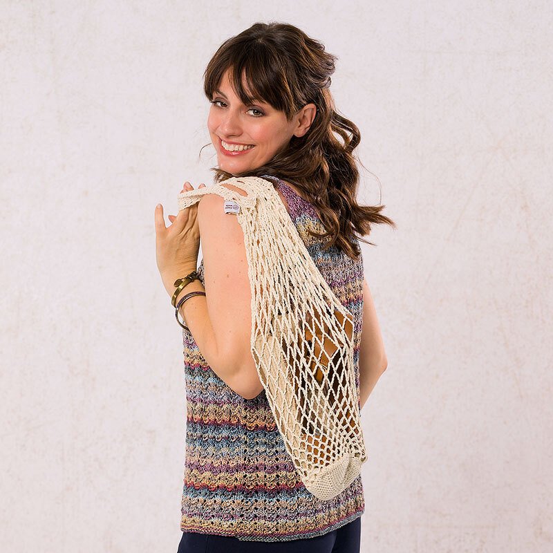 Häkelanleitung Einkaufsnetz "Piazza" 760148