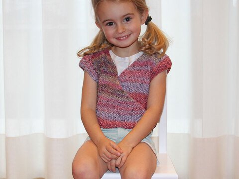 Strickanleitung Kinderwickeljäckchen "Messina" 760189