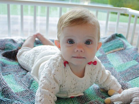 Strickanleitung Babydecke "Messina" 760165