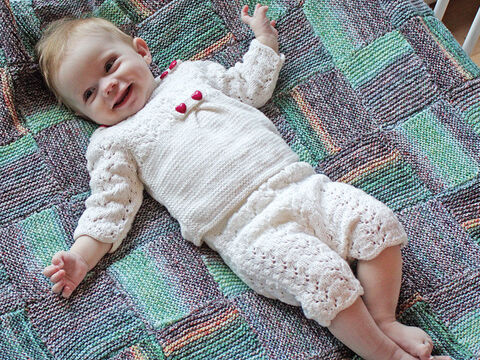 Strickanleitung Babygarnitur "Macau" 760168