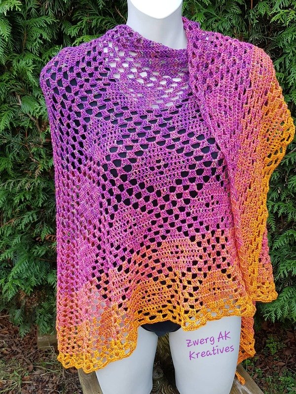 Häkelanleitung für das Tuch "Belisama" - Bild 5