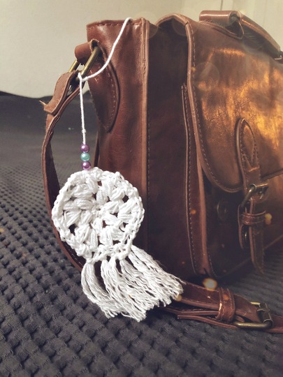 Schlüsselanhänger Traumfänger Taschenbaumler