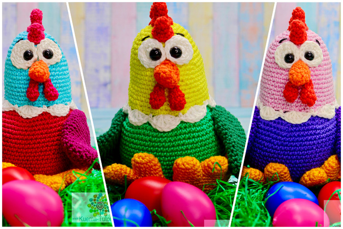 Big fat Chicken - crochet pattern