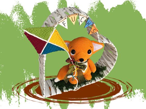 Baby Fuchs - Kollektion mein kleiner bester Freund Häkelanleitung