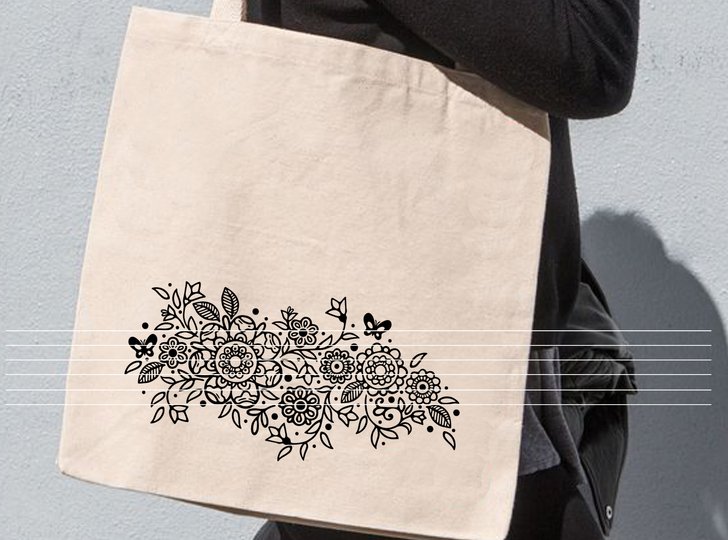 Blumen Deko Plotterdatei SVG DXF