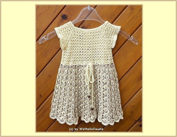 Häkelanleitung Kleid oder Tunika "Mia"