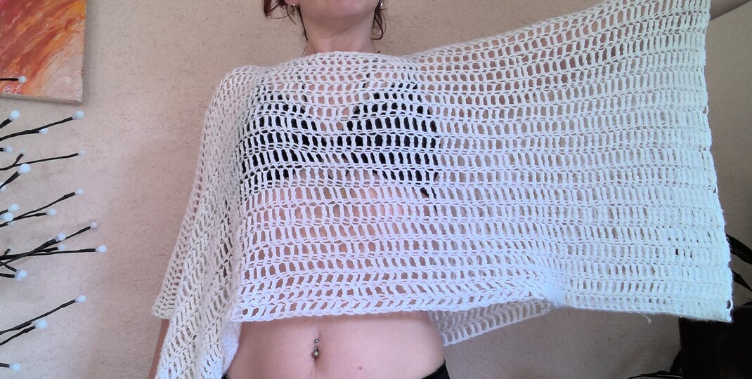 Anleitung 2 luftige Sommerponchos