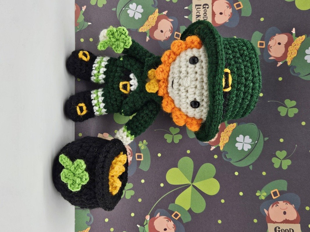 Felton in Leprechaun Costume - Amigurumi PDF- English - Image 4