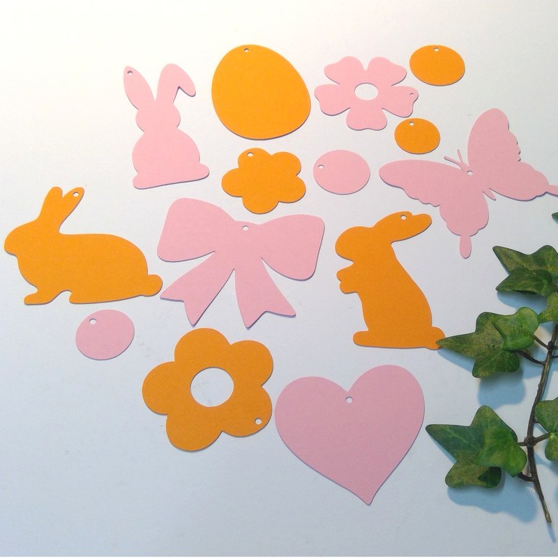 Ostern Baum Deko Plotterdatei SVG DXF FCM - Bild 5