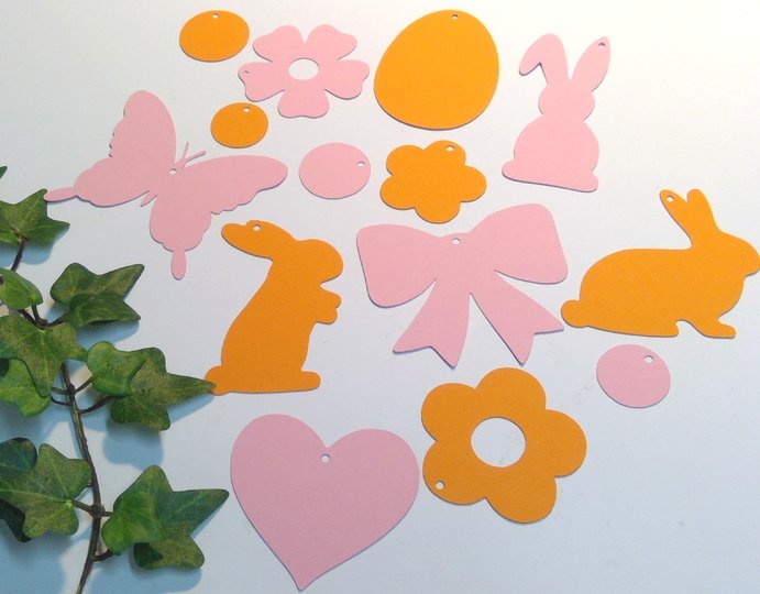 Ostern Baum Deko Plotterdatei SVG DXF