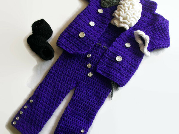 Pattern Prince Purple Rain Costume