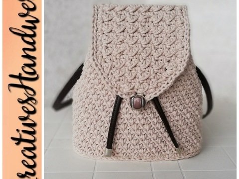 Häkel-Anleitung Marions Beutel aus Ropegarn