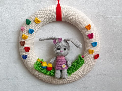 Häkelanleitung Türkranz Mily feiert Ostern