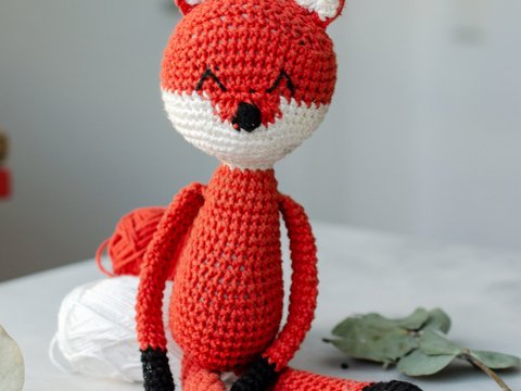 Fuchs Paula Amigurumi für Anfänger mit Erfahrung