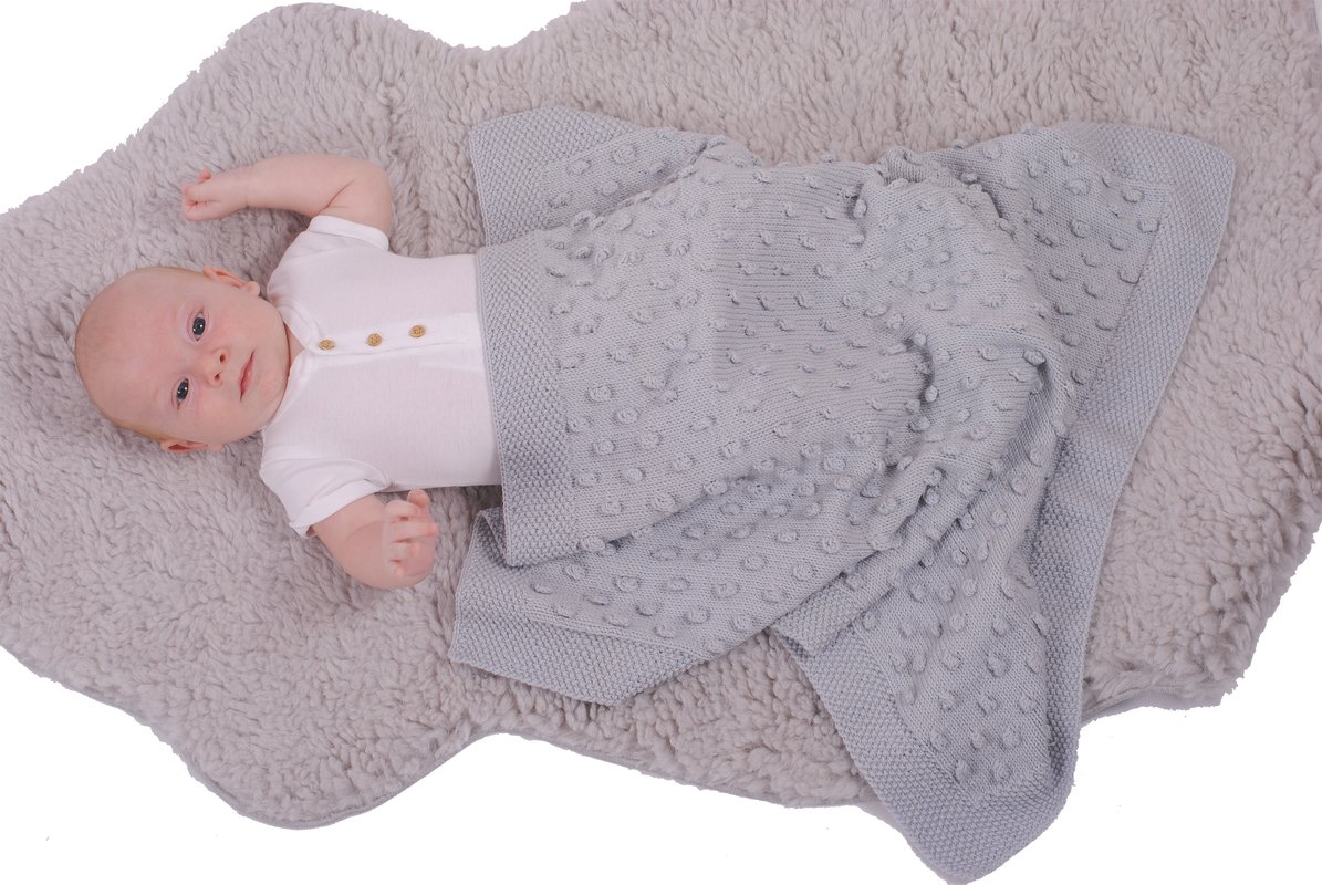 Strickanleitung Babydecke Sternenzauber, Größe 60 x 75 cm