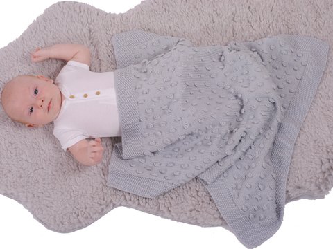 Strickanleitung Babydecke Sternenzauber, Größe 60 x 75 cm