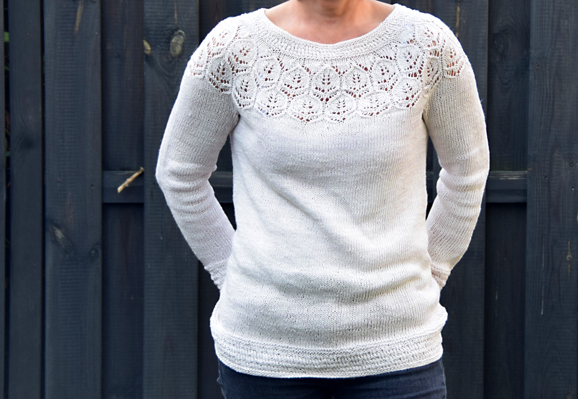 Daria - Pullover mit Lacepasse