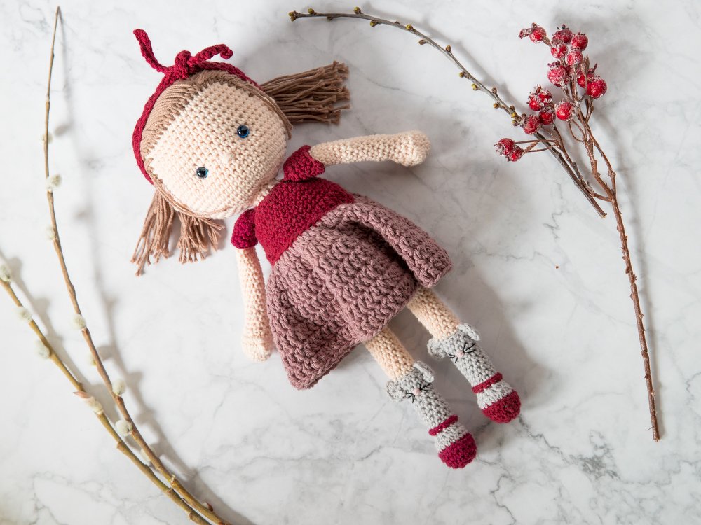 Mausifin Puppe Häkelanleitung für Anfänger mit Übung - Bild 2