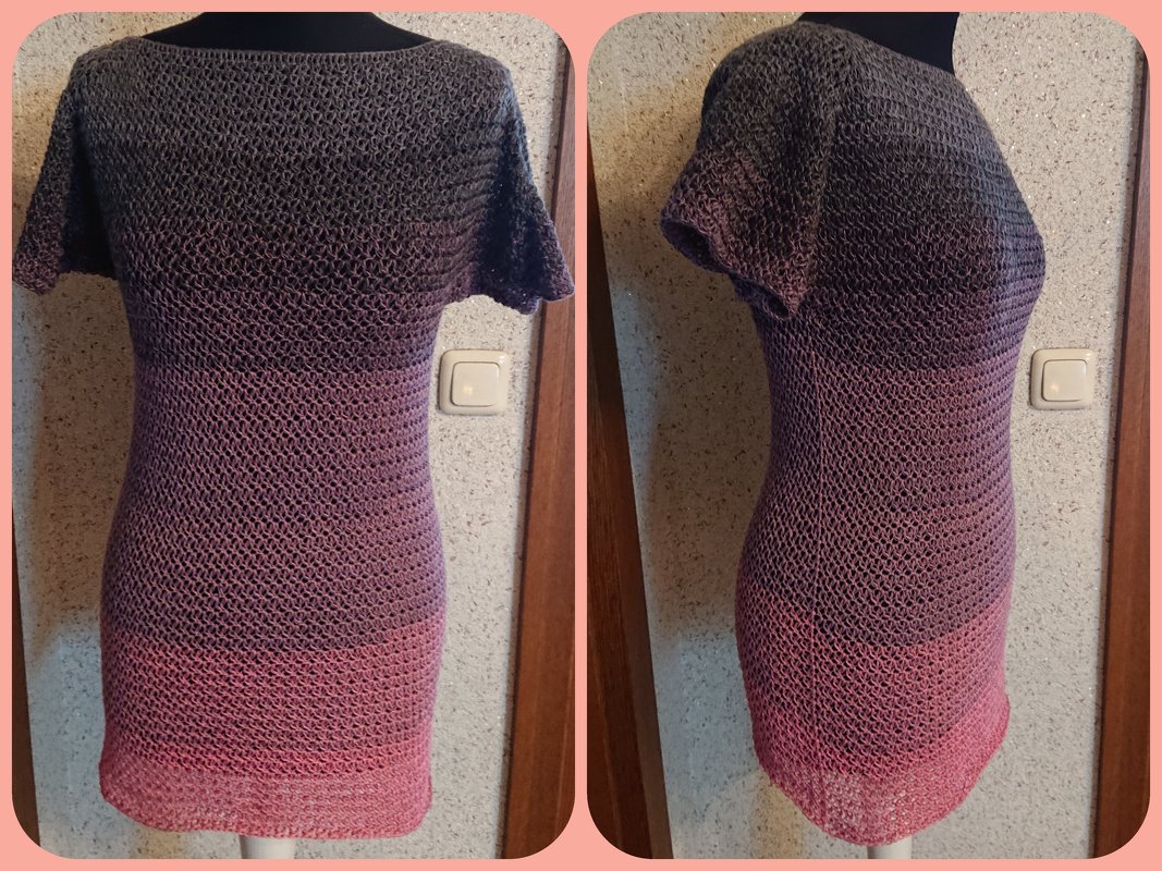 Tunika Doro häkeln Häkeltunika Häkelshirt Shirt Oberteil