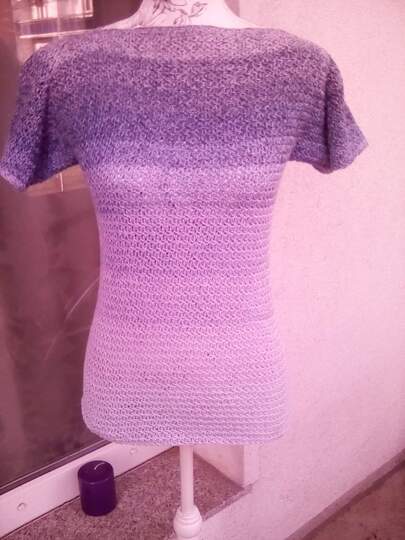 Tunika Doro häkeln Häkeltunika Häkelshirt Shirt Oberteil