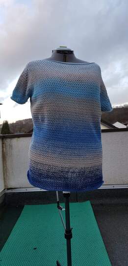 Tunika Doro häkeln Häkeltunika Häkelshirt Shirt Oberteil