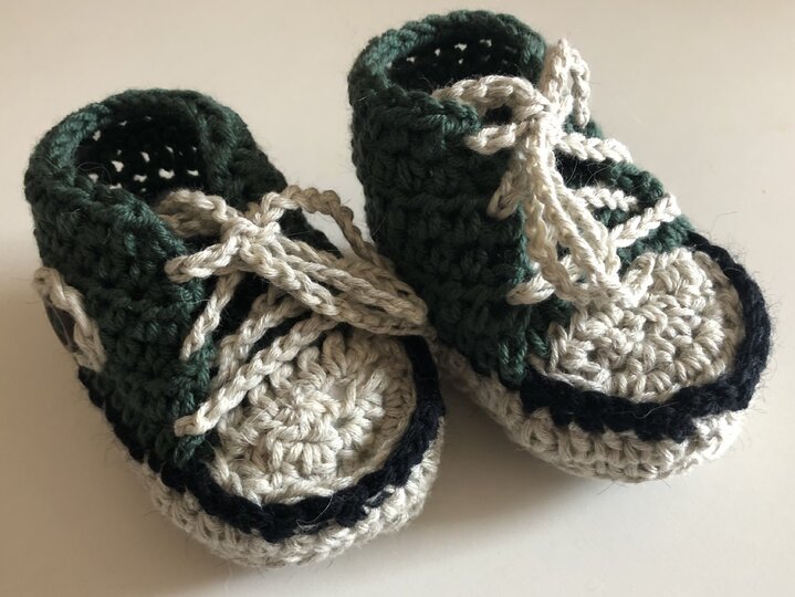 Babystiefel Paul Häkelanleitung