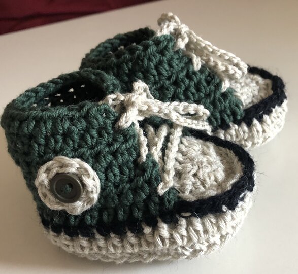 Babystiefel Paul Häkelanleitung