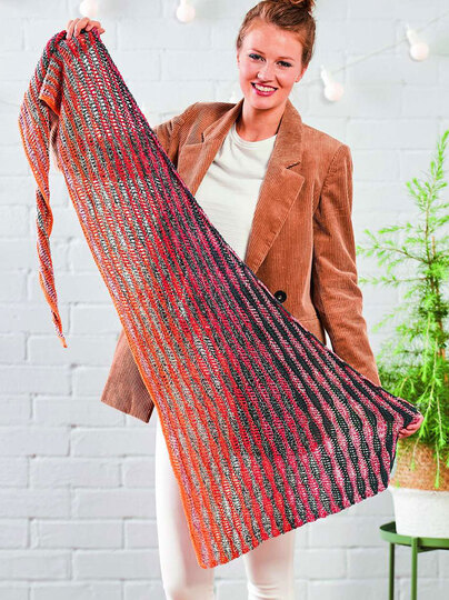 TUCH SCHRÄGE WELLEN