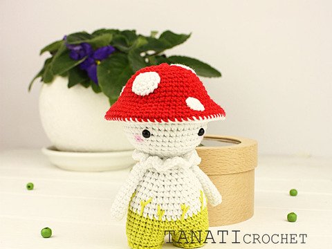 HÄKELANLEITUNG “Mini Fliegenpilz”