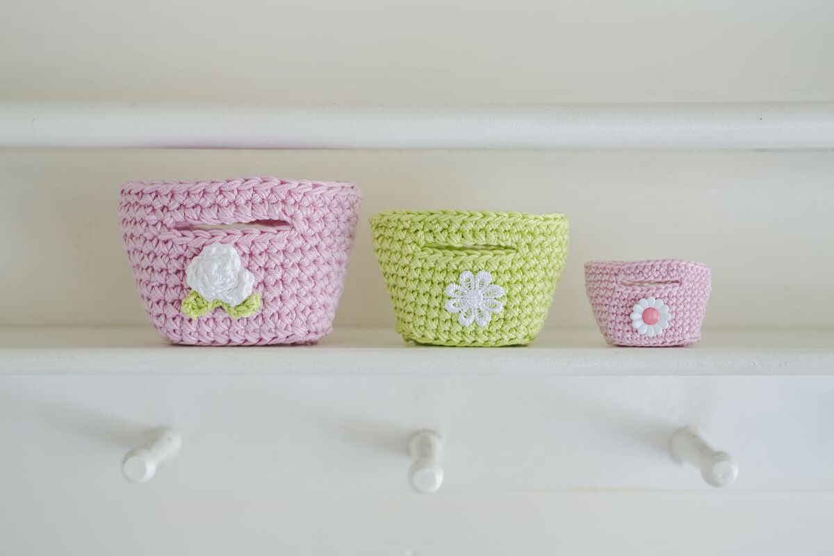 Häkelanleitung Mini-Deko-Tragekorb - Bild 2