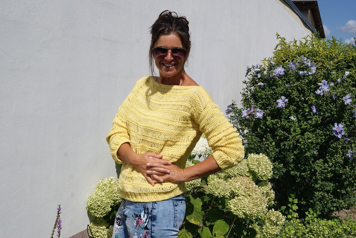 Pulli PEACE & LOVE (für alle Größen) - Bild 4