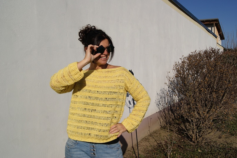 Pulli PEACE & LOVE (für alle Größen)