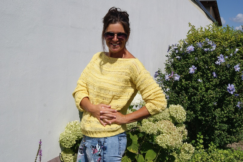 Pulli PEACE & LOVE (für alle Größen)