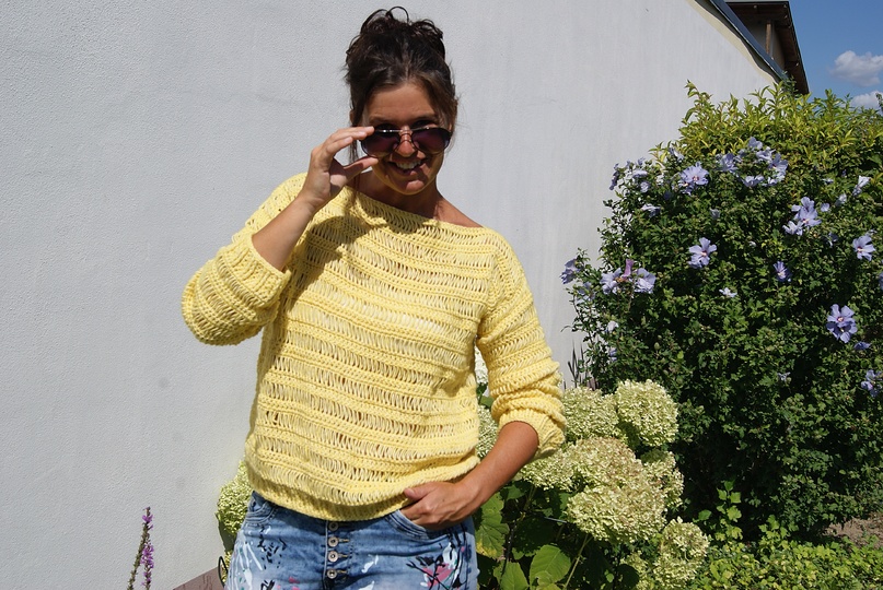 Pulli PEACE & LOVE (für alle Größen)