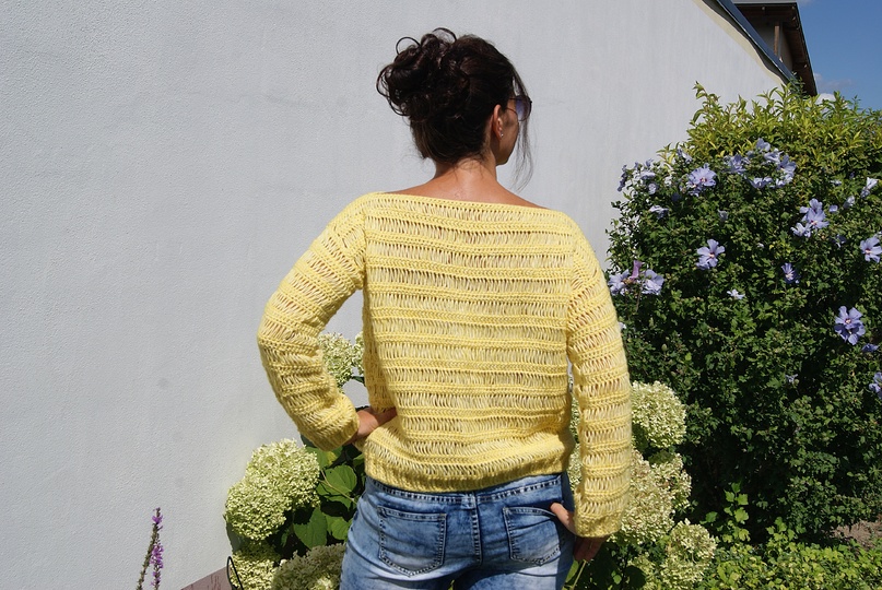 Pulli PEACE & LOVE (für alle Größen)