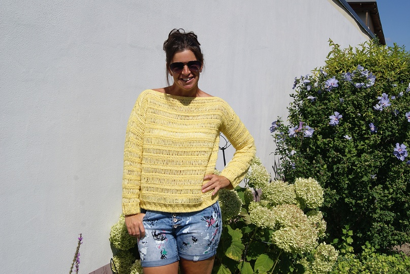 Pulli PEACE & LOVE (für alle Größen)