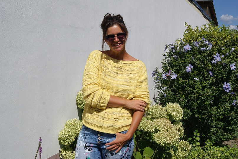 Pulli PEACE & LOVE (für alle Größen)