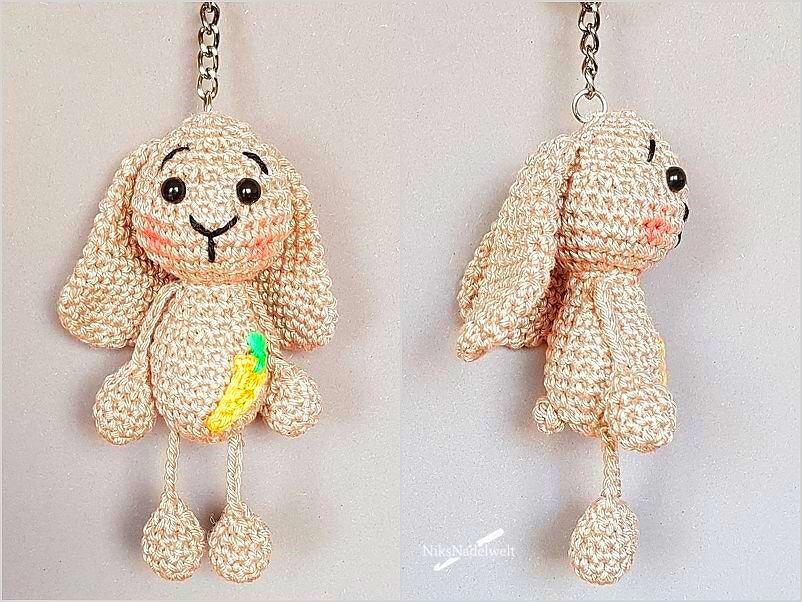 Häkelanleitung - Taschenbaumler Häschen Hanne - Bild 3