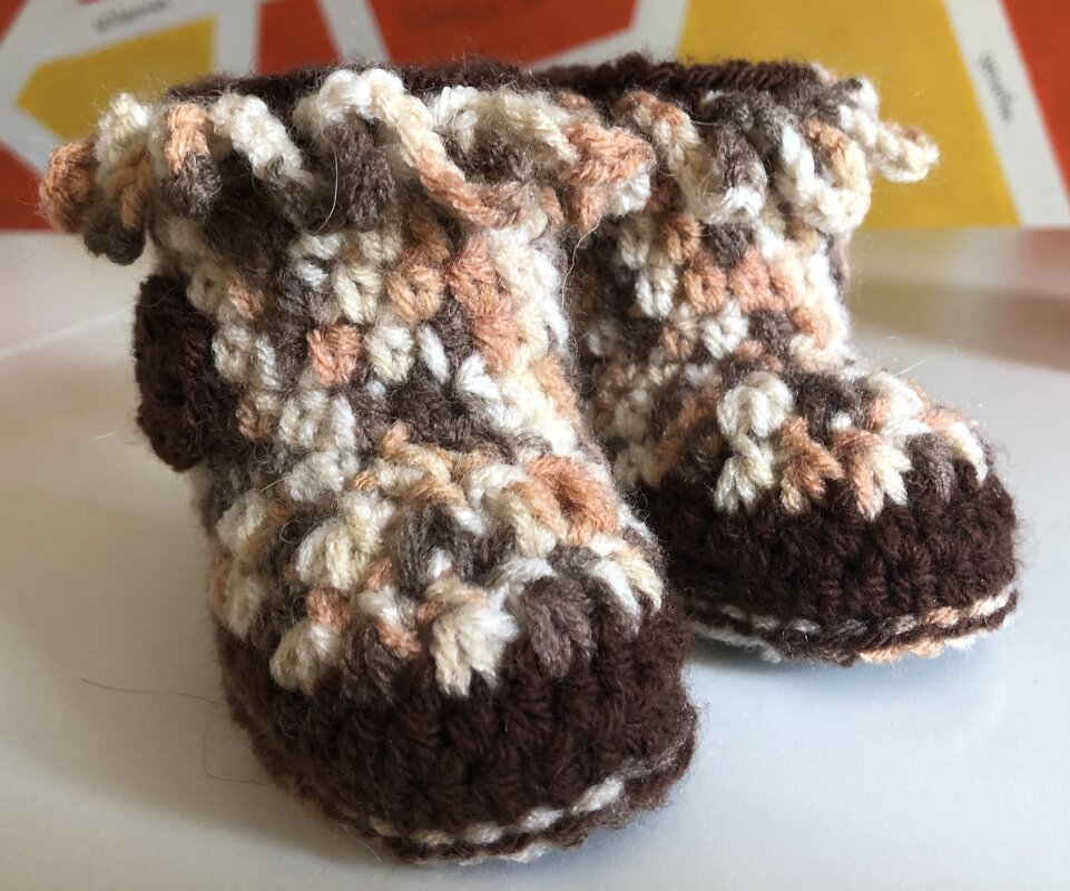 Häkelanleitung Babystiefel Ben - Bild 3