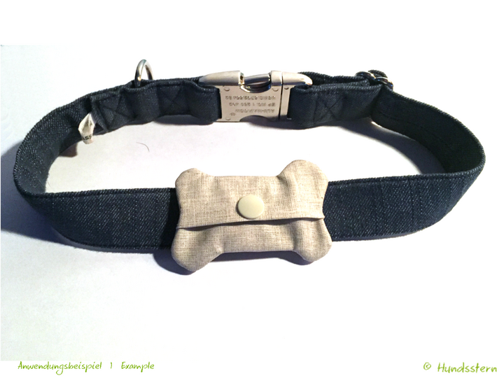 Bonnie Dog Tag and Poo Bag Pouch, sewing pattern