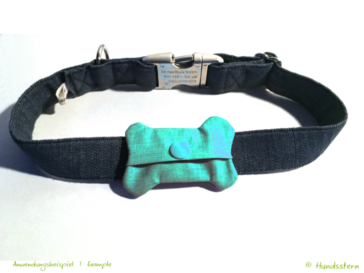 Bonnie Dog Tag and Poo Bag Pouch, sewing pattern