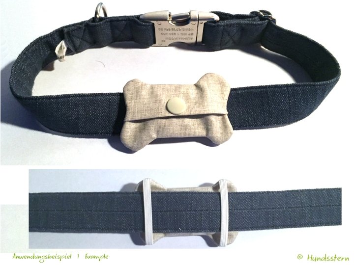 BONNIE Hundemarkentäschchen. Nähanleitung+Schnitt