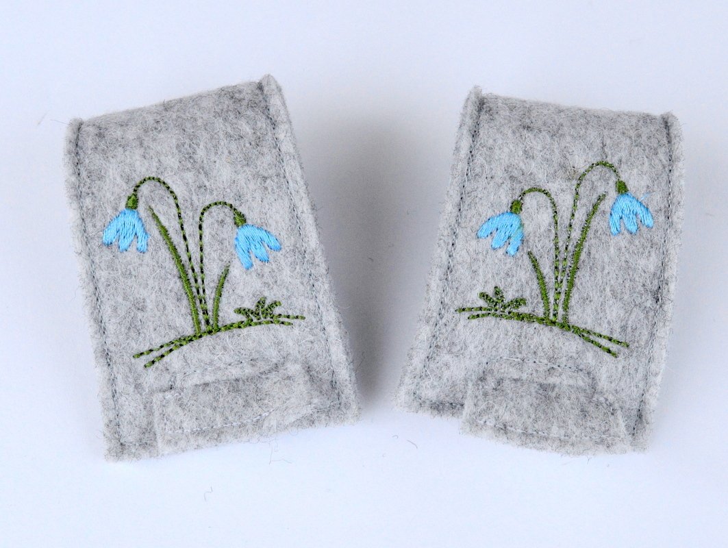 Stickdatei Serviettenringe ITH Ostern 5 Motive 13x18cm - Bild 2