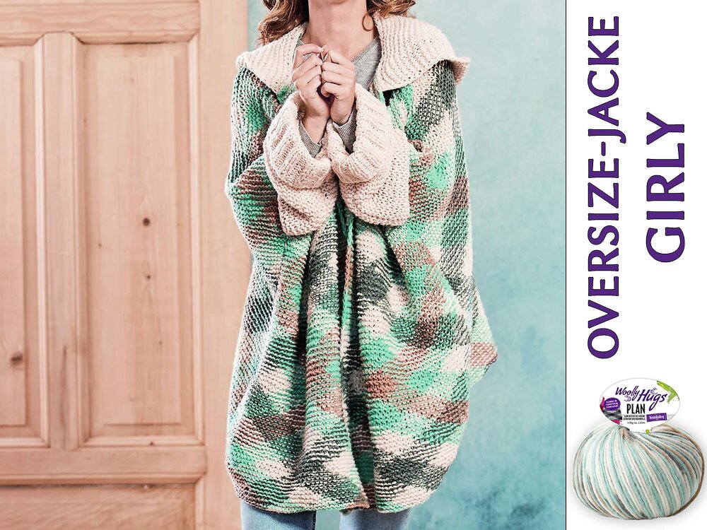 OVERSIZE-JACKE GIRLY