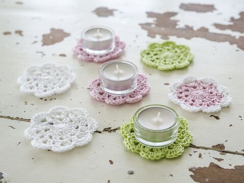 Häkelanleitung Untersetzer