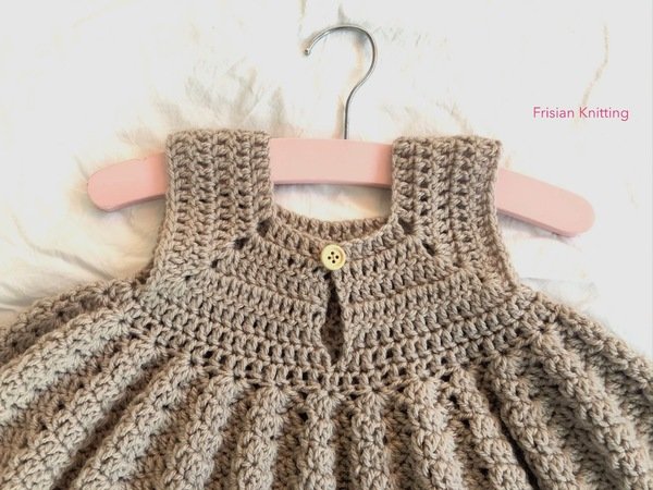 Crochet pattern Girl Dress Emma