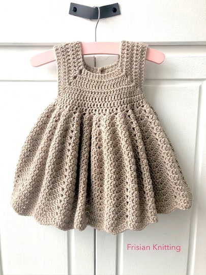 Crochet pattern Girl Dress Emma