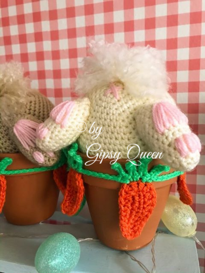 Häkelanleitung Hasenpopo