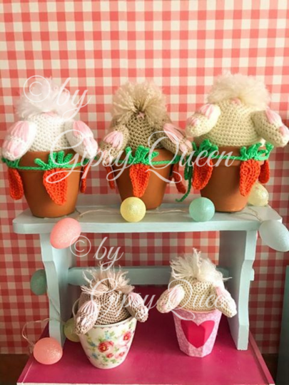 Häkelanleitung Hasenpopo