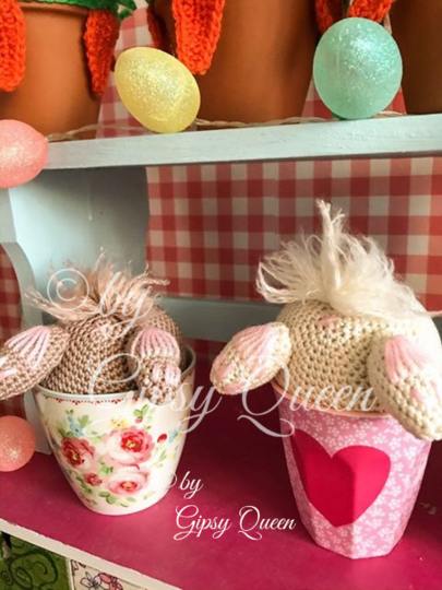 Häkelanleitung Hasenpopo